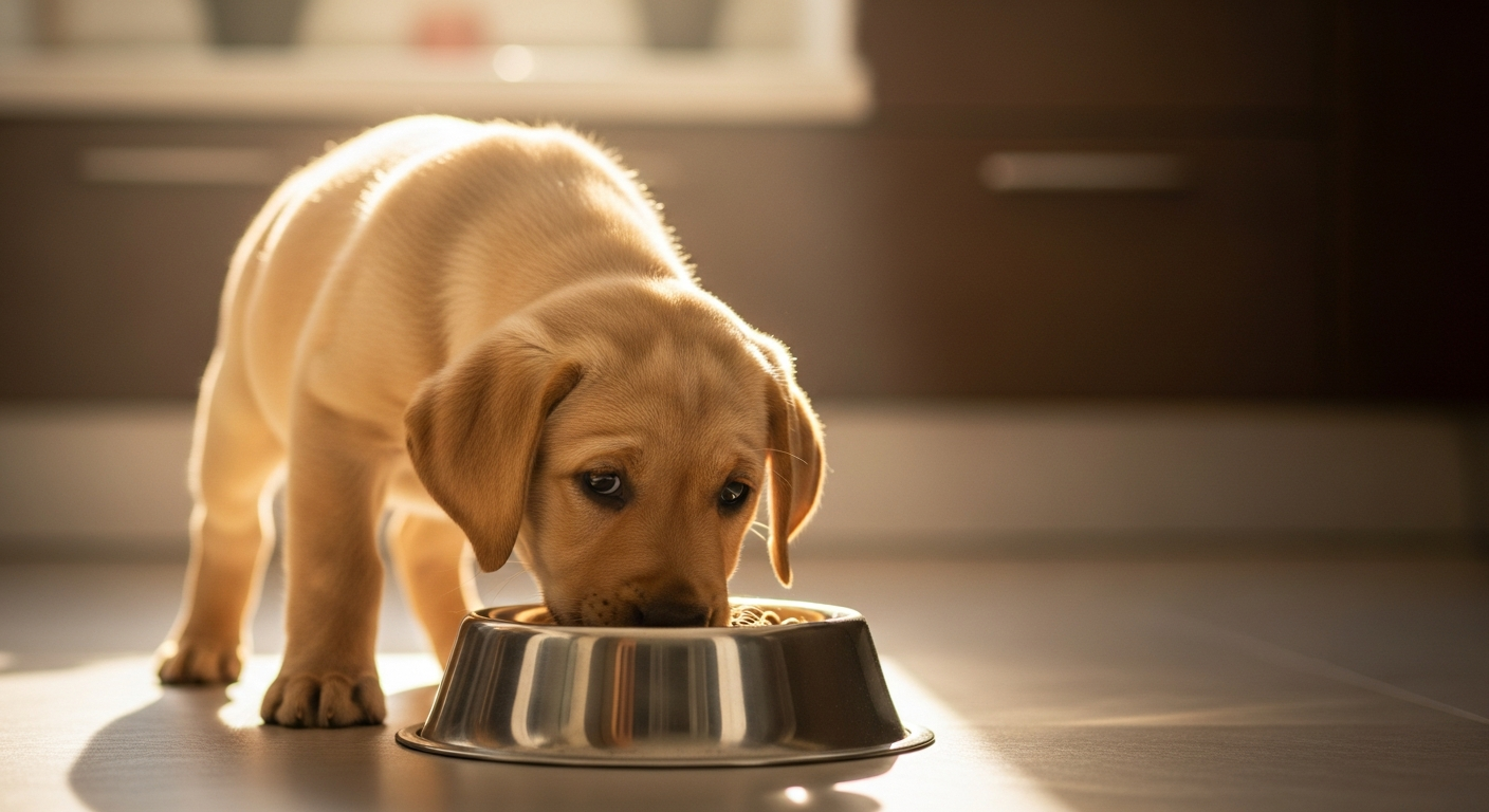 Alimentation du chiot
