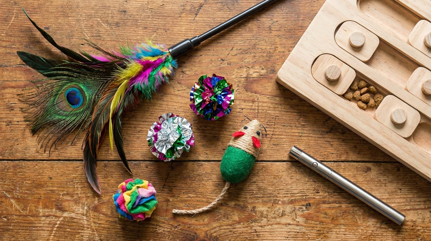 Jouets pour chat