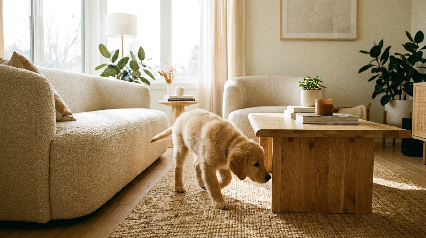Accueillir un chiot