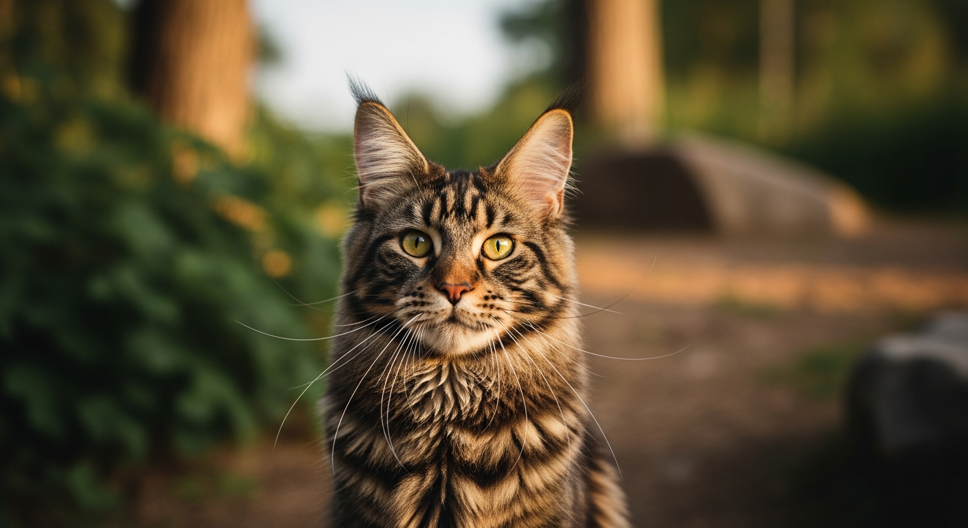 Chat maine coon