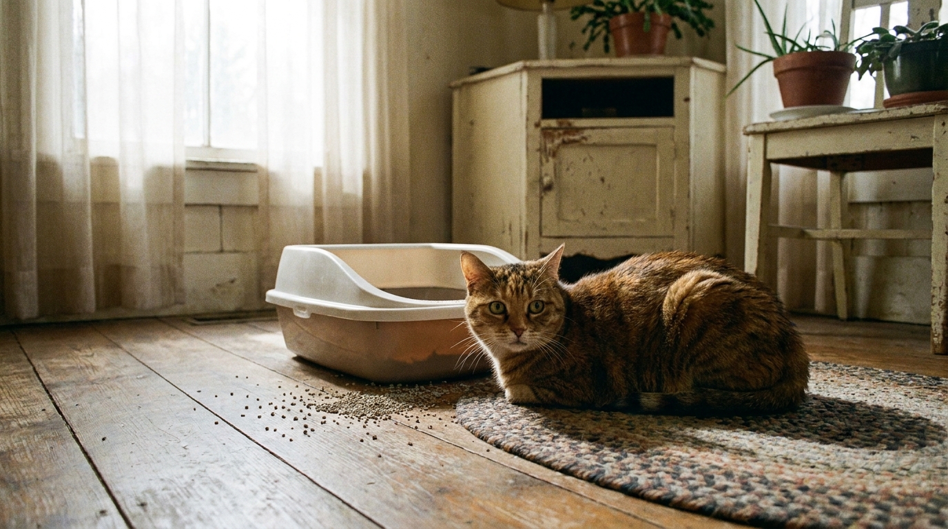 Mon chat vomit : causes, urgence, quand consulter
