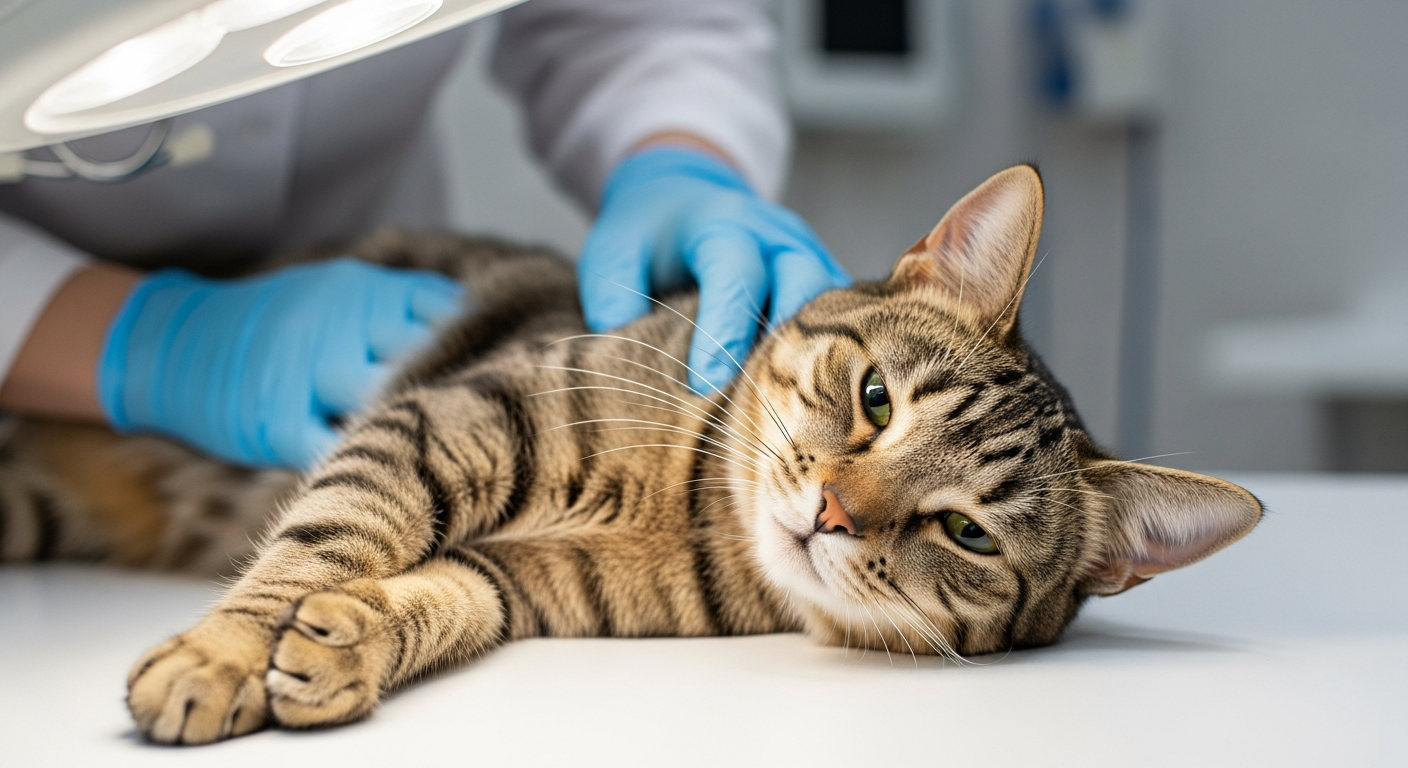 Chaton adopté explorant sa nouvelle maison